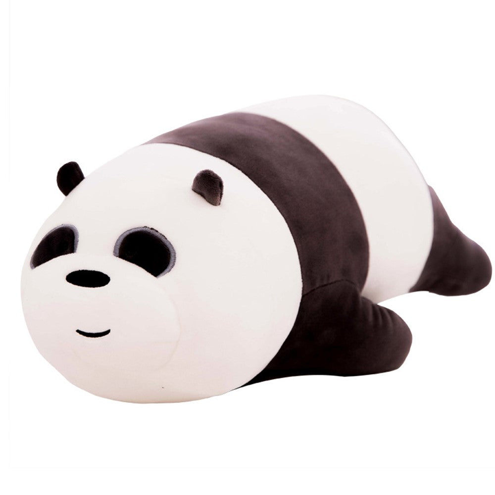 Panda Plush Toy Bare Bear Plush Toy Pillow Kids Children Doll for Kids Gift，15.8”ins