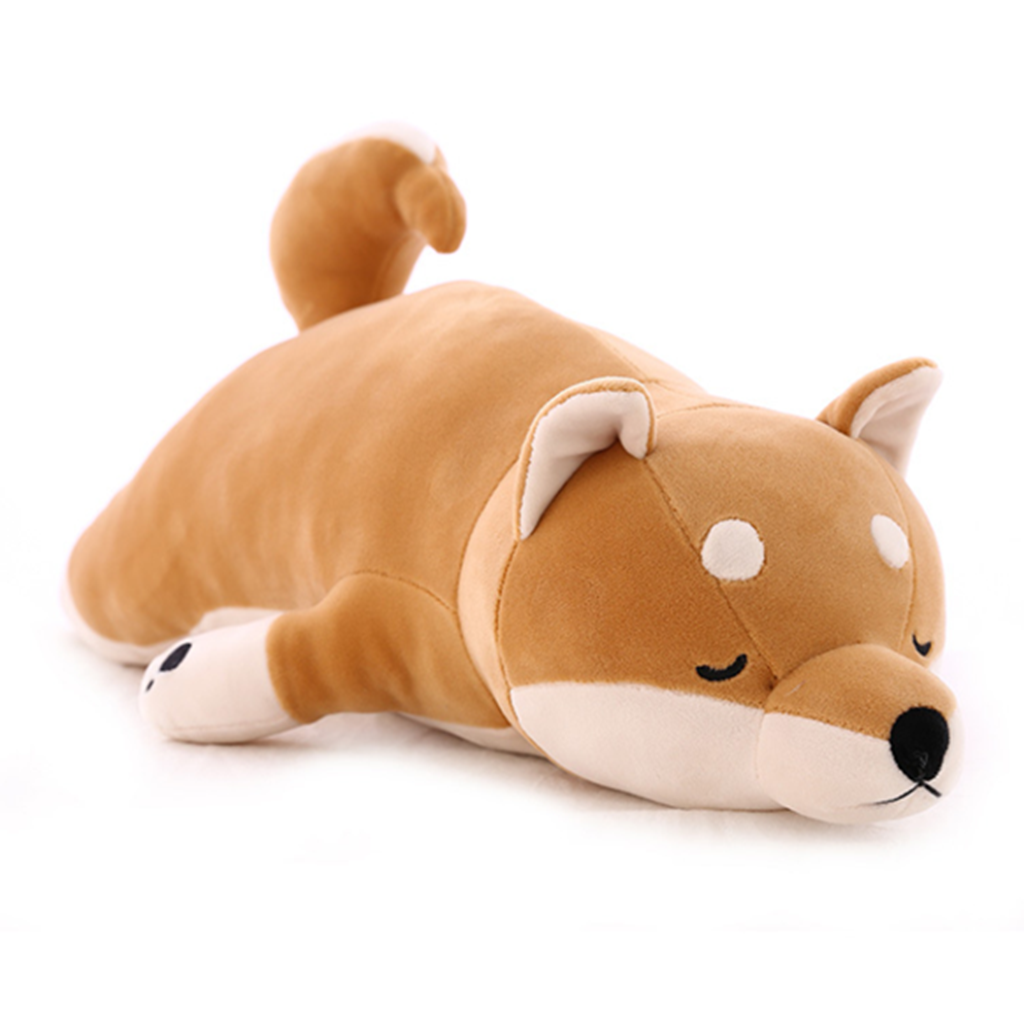 Cartoon Dog Plush Toy Comfort Stuffed Soft Animal Corgi Pillow Sleeping Cushion,Best Gifts for Girl Boy(21.7inch/55cm)