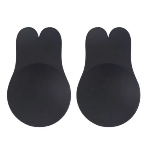 Women Sexy Silicone Strapless Invisible Bra Reusable Push Up Bra Self-Adhesive Silicone Seamless Front Closure Sticky Backless Strapless Bra