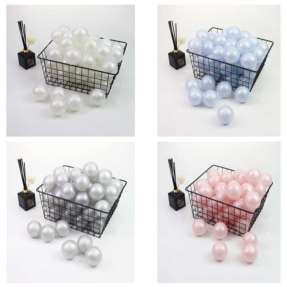 100PCS Play Ball Pit Balls - 2.17inch BPA Free Plastic Ocean Balls Soft Plastic Ball Baby Baby Pool Water Toys