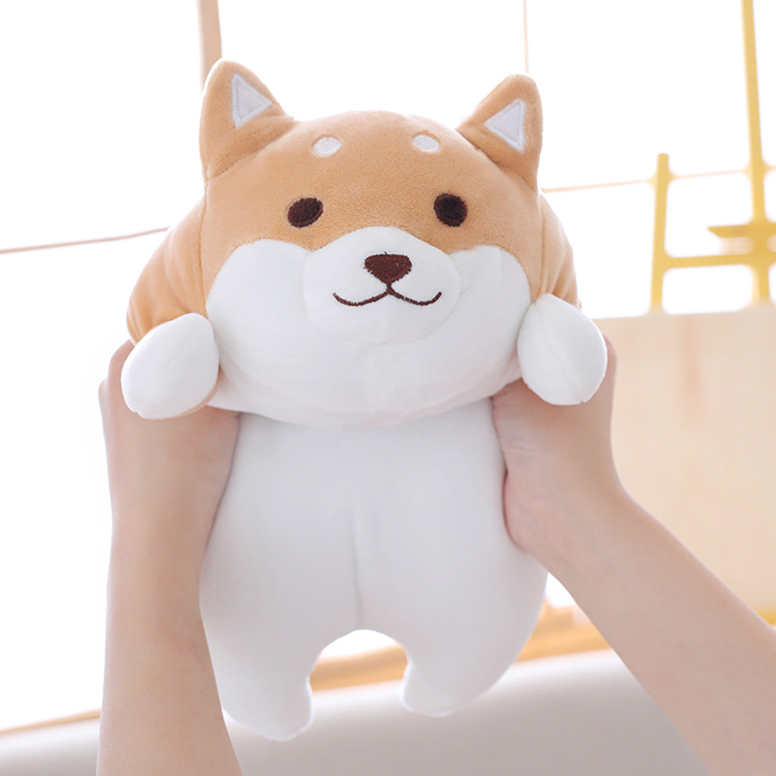 Dog Plush Toy Stuffed Soft Animal Corgi Chai Pillow