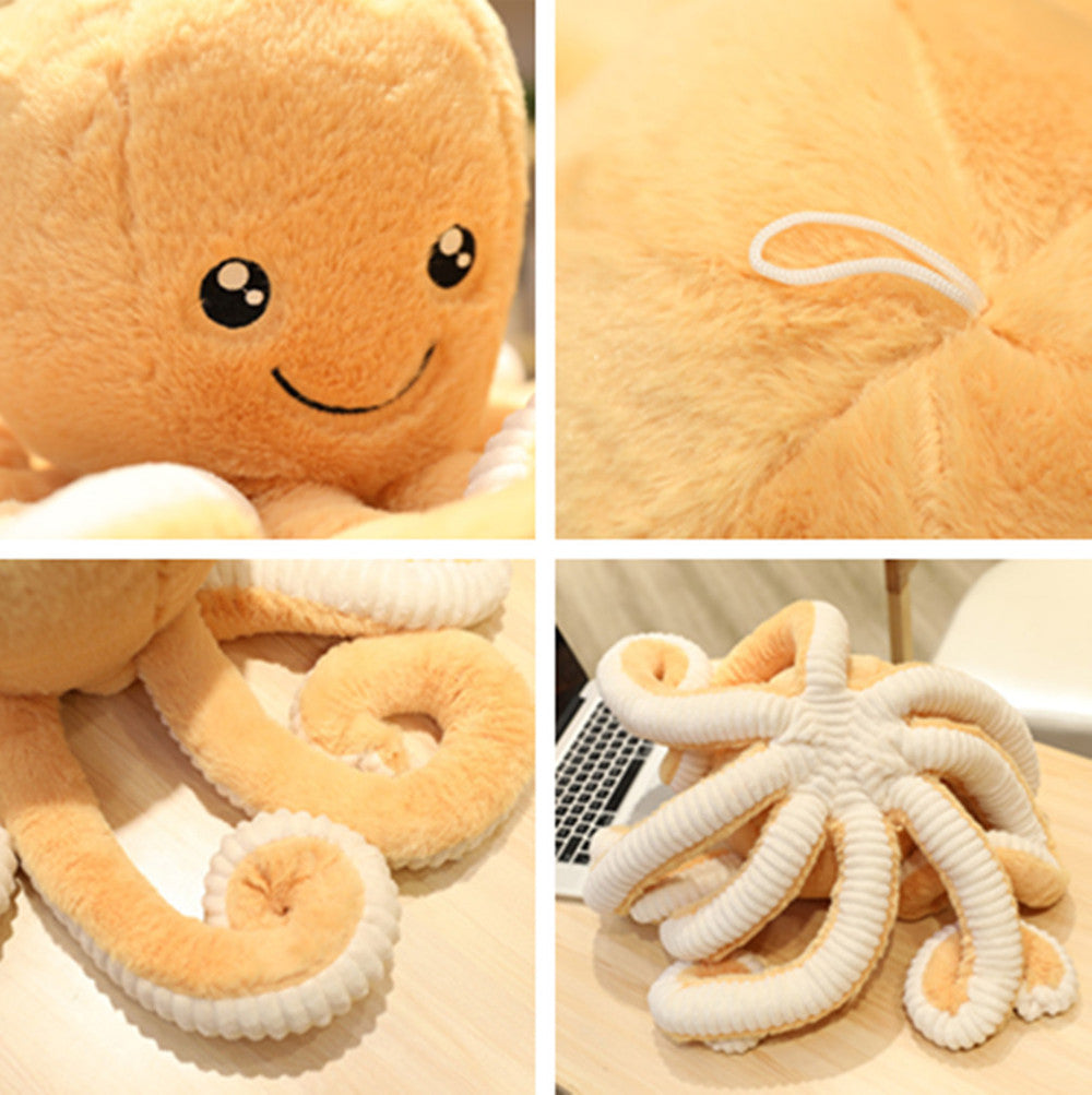 Lovely Octopus Stuffed Animals Home Accessories Cute Animal Doll Children Gifts，15.7 Inches