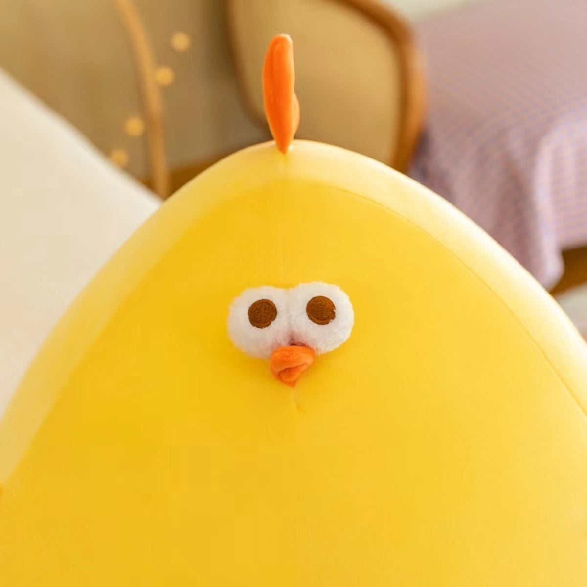 Super Soft Simulation Hen Doll, Fun Plump Chicken Plush Pillow, Cute Plump Chicken Stuffed Animal Plush Toy, Cute Cartoon Chicken Pillow, Creative Gift (17.8 inches/45cm)