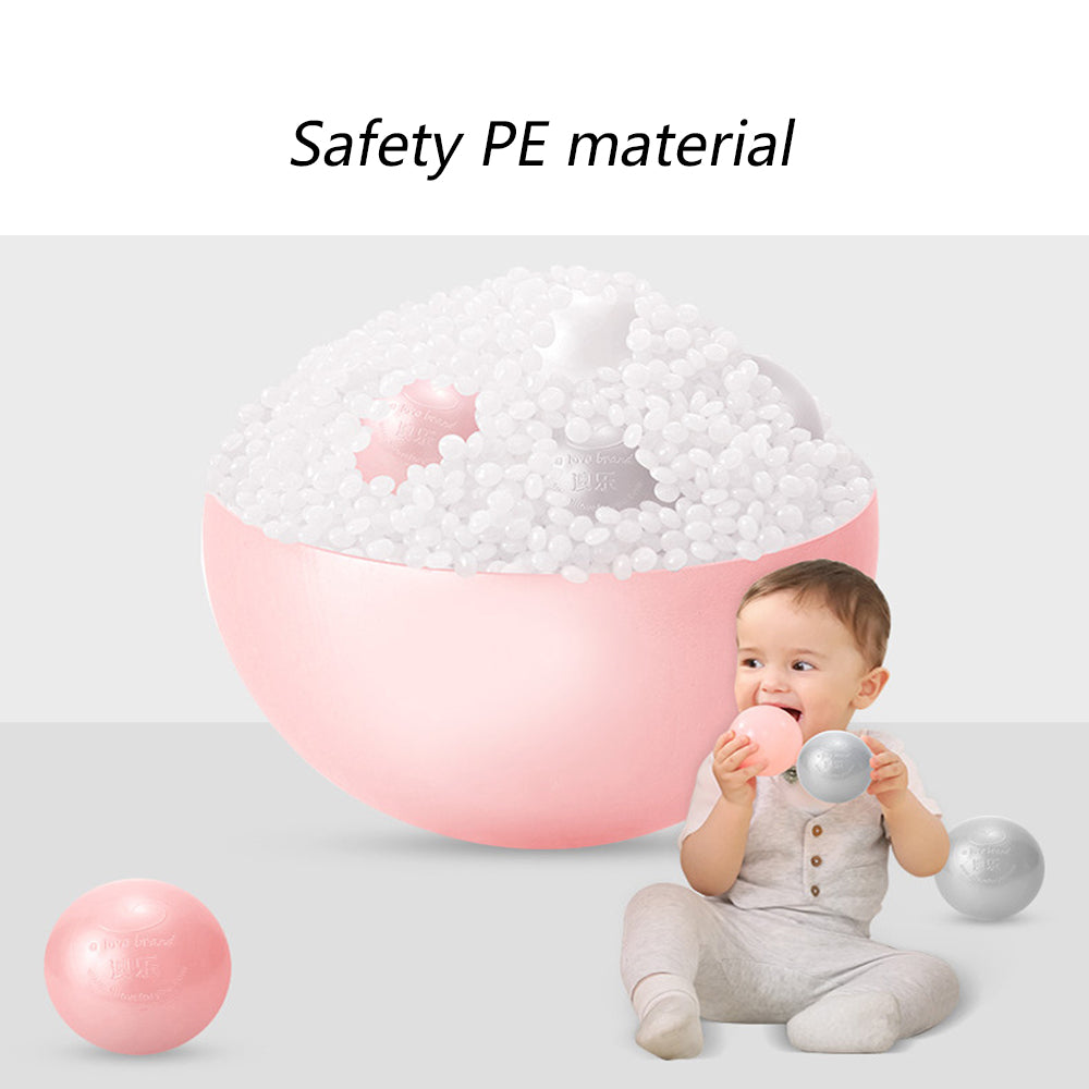 100PCS Play Ball Pit Balls - 2.17inch BPA Free Plastic Ocean Balls Soft Plastic Ball Baby Baby Pool Water Toys