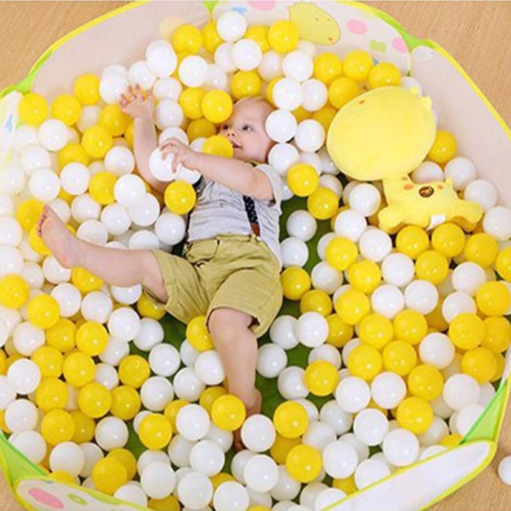 100 Free BPA Crush Outdoor Sport Ball Colorful Soft Water Pool Pit Balls Baby Air Ball