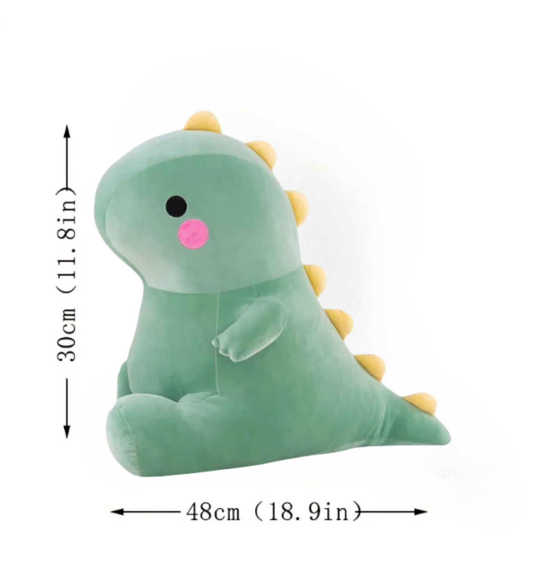 Soft Cute Dinosaur Plush Toys,2PSC 11.8inch 30cm,Dinosaur Stuffed Animals Toys Dolls,for Christmas and Halloween Kids Girls Boys