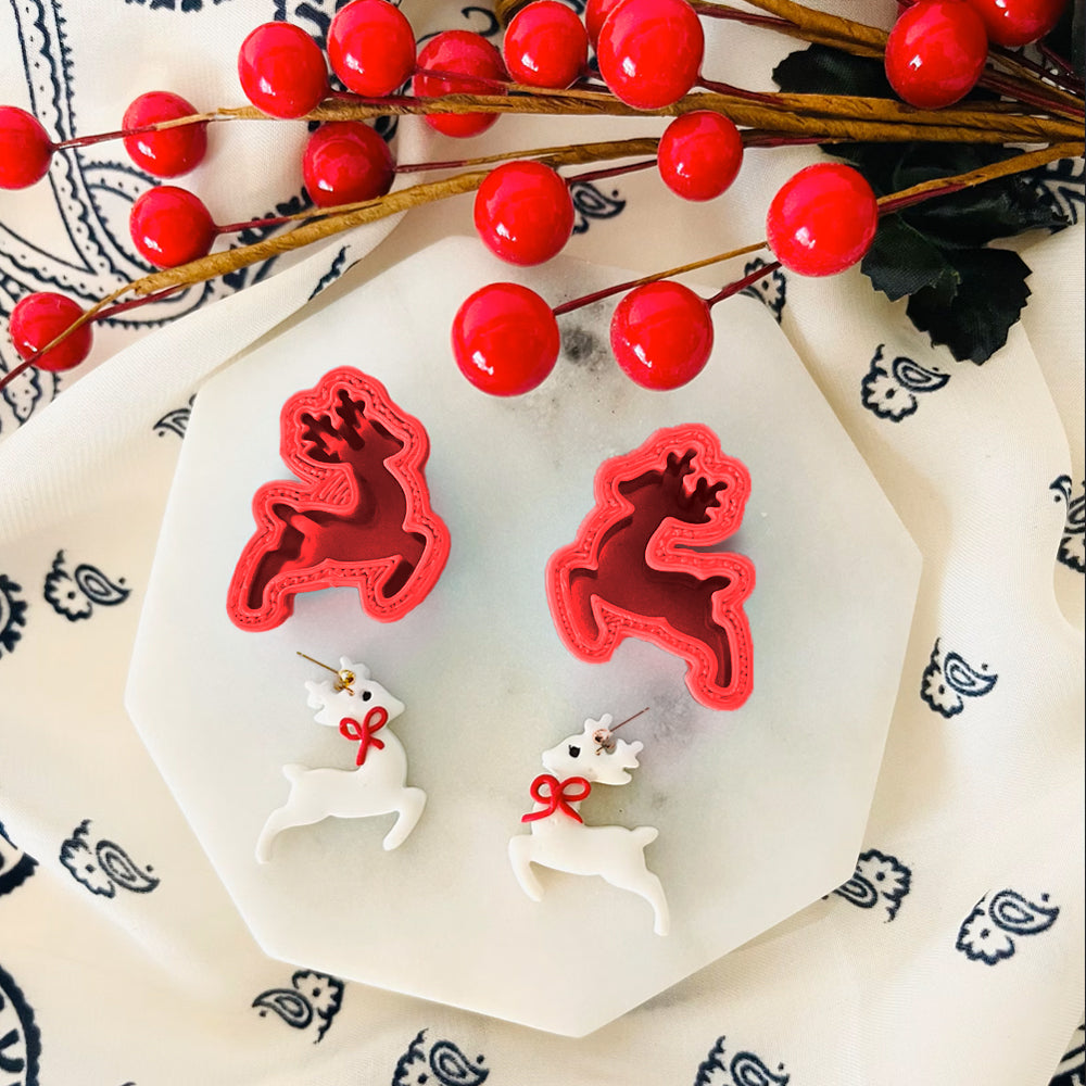 Christmas Cookie Cutter Set, Christmas Tree, decorations and candy cane cookies, perfect for holiday baking, Christmas cookie decorating