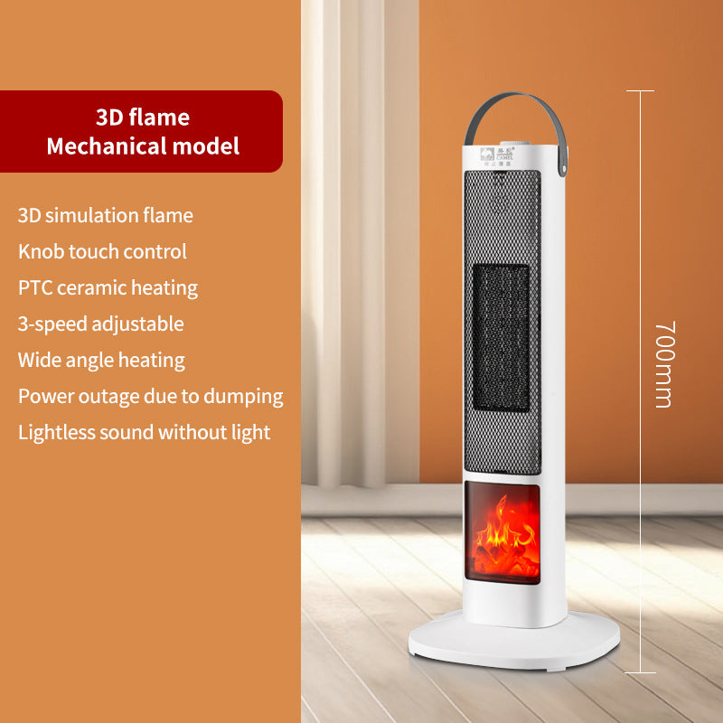 2000W heater 3D simulation flame heater remote control fireplace electric heater gas vertical